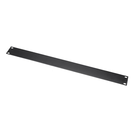 Middle Atlantic BLANK FLAT STYLE PANEL (1U), BLACK FINISH, 16 GAUGE STEEL 247777